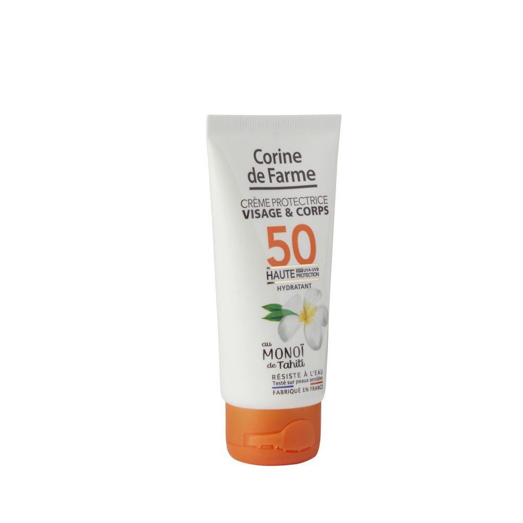 Crème solaire visage & corps SPF50 Corine de Farme