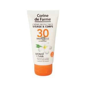 une crème visage et corps