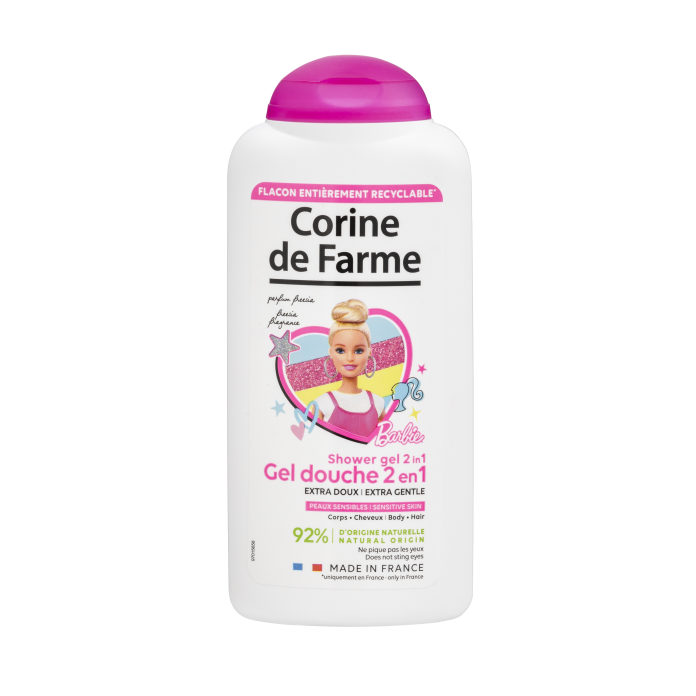 Gel douche 2en1 Extra Doux Corps & Cheveux Barbie